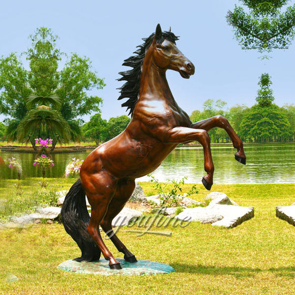 garden sculpture online copper horse designs from bronze foundry